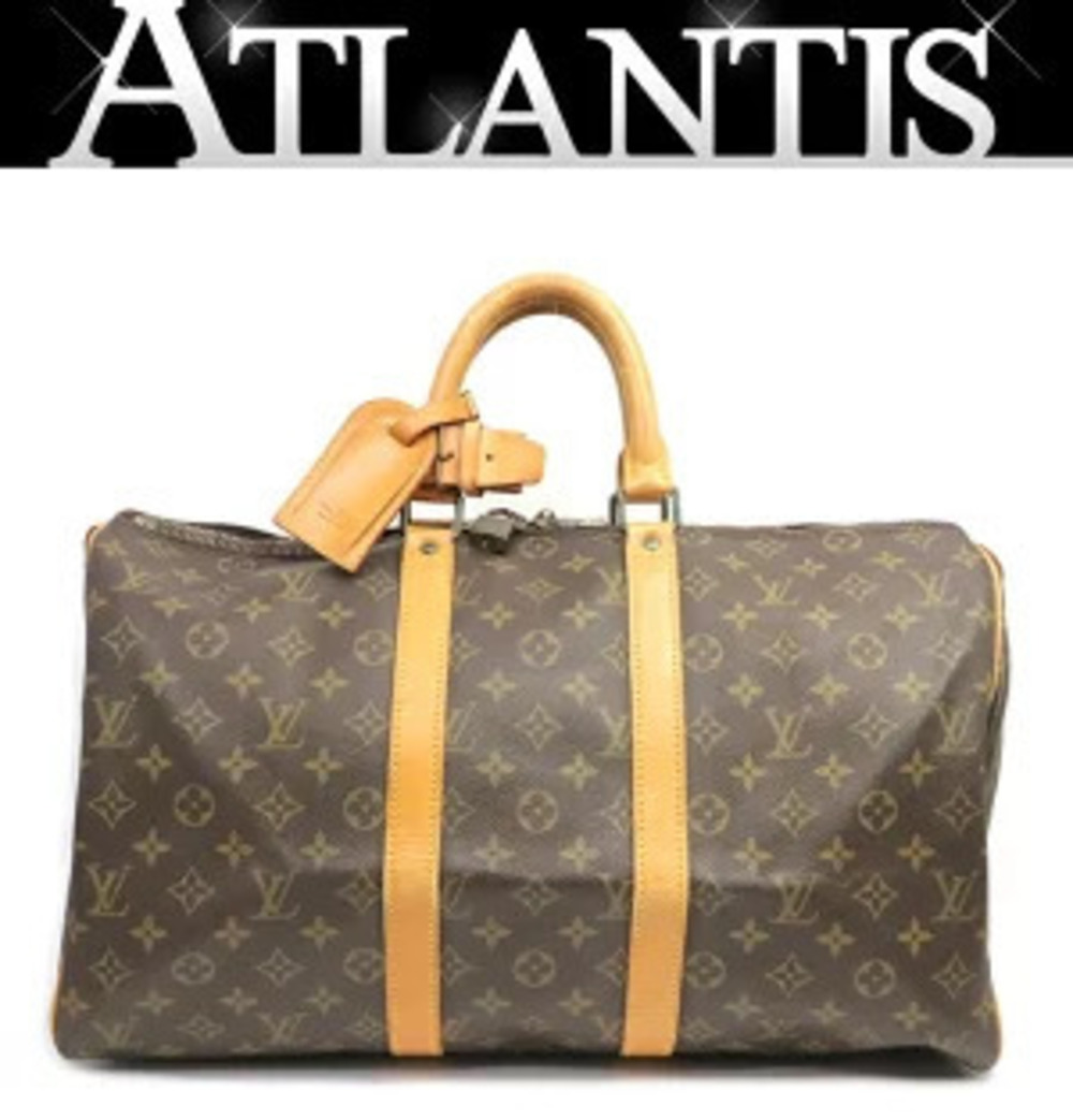 Louis Vuitton Keepall Boston Bag Monogram